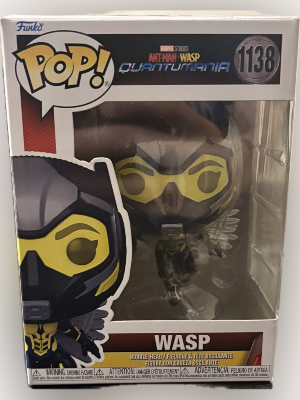 Funko Pop! Vinyl: Wasp #1138 Ant-Man Quantumania